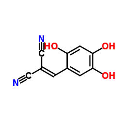 Propanedinitrile, [(2,4,5-trihydroxyphenyl)methylene]- (9CI) Structure