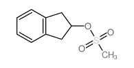 2,3-二氢-1H-茚-2-甲磺酸盐结构式