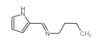 N-[(E)-pyrrol-2-ylidenemethyl]butan-1-amine structure