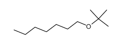 tert-butyl heptyl ether Structure