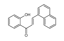 1-(2-hydroxyphenyl)-3-naphthalen-1-ylprop-2-en-1-one结构式