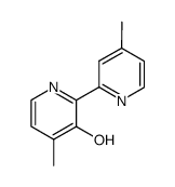 3-Hydroxy-4,4'-dimethyl-2,2'-bipyridyl Structure