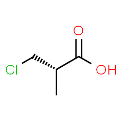 3-CHLORO-2-METHYLPROPIONICACID Structure