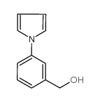 [3-(1H-吡咯-1-基)苯基]甲醇结构式
