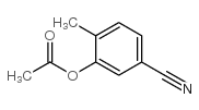 Benzonitrile, 3-(acetyloxy)-4-methyl-结构式