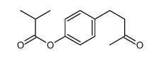 [4-(3-oxobutyl)phenyl] 2-methylpropanoate结构式