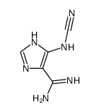 4-amidino-5-(cyanamino)imidazole结构式