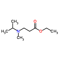 Ethyl N-isopropyl-N-methyl-β-alaninate Structure