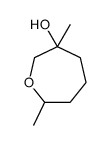 3,7-dimethyloxepan-3-ol结构式