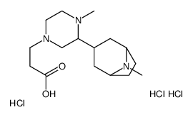 1-Piperazinepropanoic acid, 8-methyl-8-azabicyclo(3.2.1)oct-3-yl ester , trihydrochloridehydrate, endo- picture