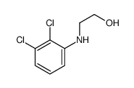 2-(2,3-dichloroanilino)ethanol结构式