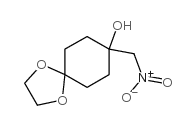 8-(硝基甲基)-1,4-二噁螺[4.5]-8-癸醇结构式