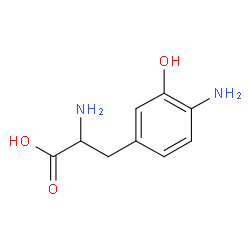 4-氨基-3-羟基苯基-丙氨酸结构式
