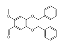 2-methoxy-4,5-bis(phenylmethoxy)benzaldehyde结构式