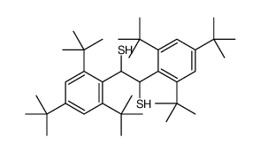 1,2-bis(2,4,6-tritert-butylphenyl)ethane-1,2-dithiol Structure