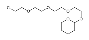 2-[2-[2-[2-(2-chloroethoxy)ethoxy]ethoxy]ethoxy]oxane Structure