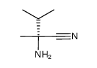 (R)2-amino-2,3-dimethibutyronitrile结构式