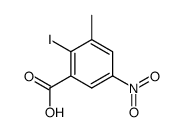 2-Iodo-3-methyl-5-nitrobenzoic acid Structure