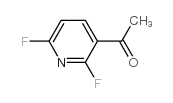 1-(2,6-二氟吡啶-3-基)乙酮结构式