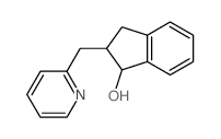 2-(pyridin-2-ylmethyl)-2,3-dihydro-1H-inden-1-ol Structure