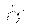 2,4,6-Cycloheptatrien-1-one, 2-bromo-结构式