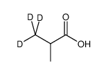异丁酸-D3结构式