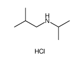 1-Propanamine, 2-methyl-N-(1-methylethyl)-, hydrochloride Structure