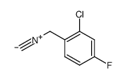 [2-chloro-4-fluoro-phenyl]methyl isocyanide结构式