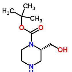 2-羟甲基-呱嗪结构式