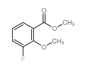 3-氟-2-甲氧基苯甲酸甲酯结构式