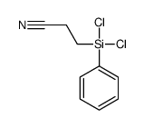 3-(dichlorophenylsilyl)propiononitrile结构式