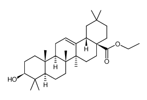 Ethyl oleanolate Structure