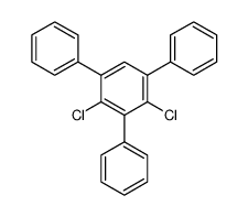 2,4-dichloro-1,3,5-triphenyl-benzene Structure