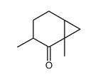 4,6-dimethylbicyclo[4.1.0]heptan-5-one Structure