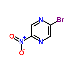 2-Bromo-5-nitropyrazine Structure