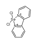 6,6-dichloro-6H-6l4-[1,2,5]selenadiazolo[2,3-a:5,4-a']dipyridine-5,7-diium结构式