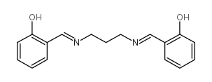N,N-双(亚水杨基)-1,3-丙二胺结构式