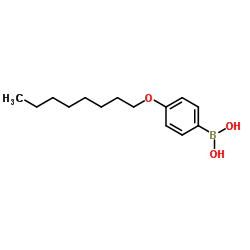 [4-(Octyloxy)phenyl]boronic acid Structure