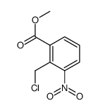 2-(氯甲基)-3-硝基苯甲酸甲酯结构式