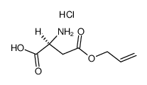 (S)-Asp(OAllyl)-OH Structure