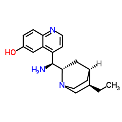 (8α,9S)- 9-amino-10,11-dihydro-Cinchonan-6'-ol Structure