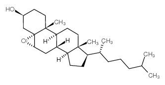 5α,6α-epoxy Cholestanol结构式