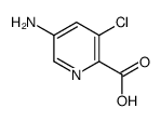 5-amino-3-chloropyridine-2-carboxylic acid Structure