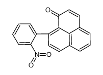 9-(2-nitrophenyl)phenalen-1-one Structure
