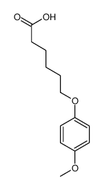 6-(4-methoxyphenoxy)hexanoic acid结构式