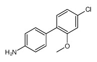 4'-Chloro-2'-methoxy-[1,1'-biphenyl]-4-amine structure