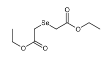 ethyl 2-(2-ethoxy-2-oxoethyl)selanylacetate Structure
