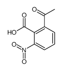 2-Acetyl-6-nitrobenzoic acid结构式