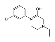 N-(3-bromophenyl)-2-(diethylamino)acetamide结构式