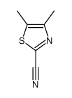 4,5-dimethyl-1,3-thiazole-2-carbonitrile Structure